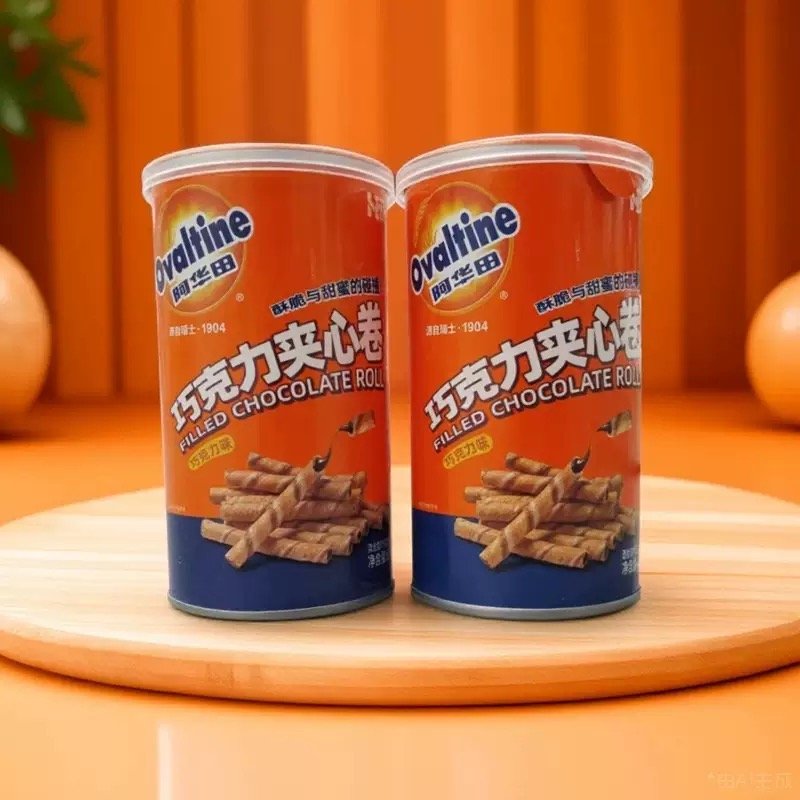 Ovaltine chocolate rolls