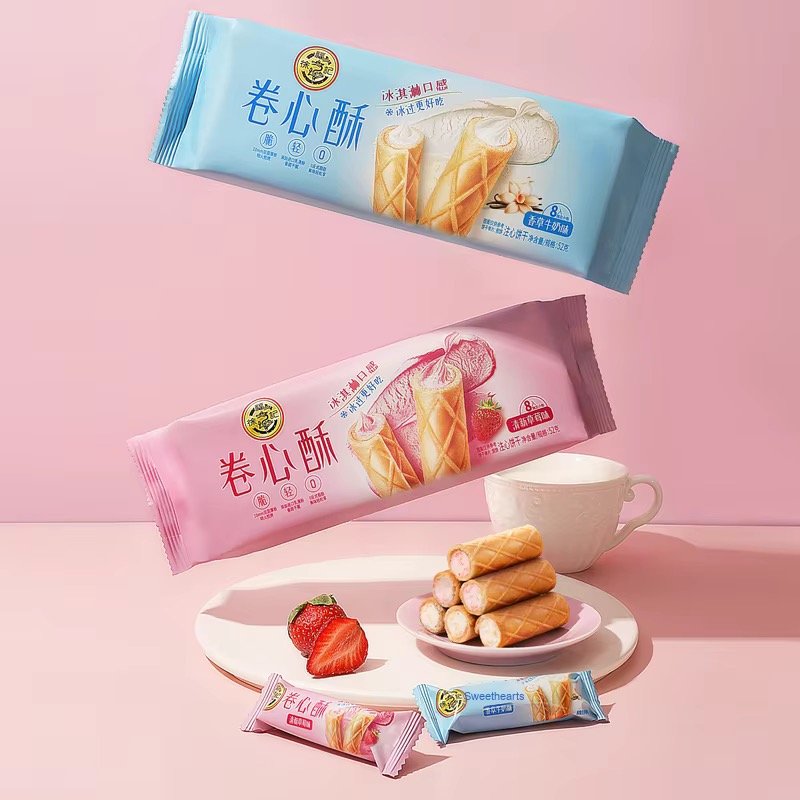 Ice cream biscuits