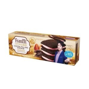 Franzzi cocoa filling cookie (strawberry)